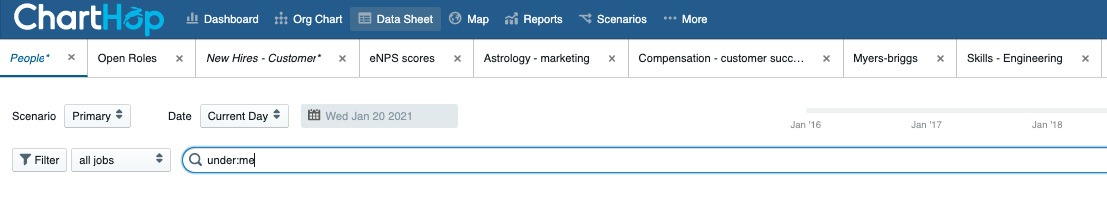 Create filters for your Views